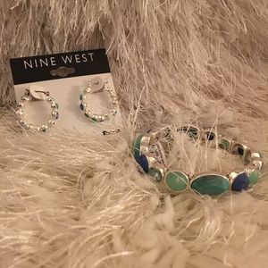 👗Nine West earrings & bracelet👗